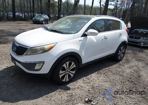 2013 Kia Sportage Ex из США, поврежденный, VIN KNDPCCA20D7528979
